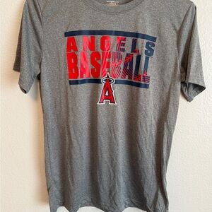 Angels Baseball Genuine Merchandise Gray T-Shirt